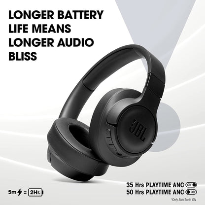 JBL Tune 760NC, Over Ear Active Noise Cancellation Headphones with Mic - Unboxed