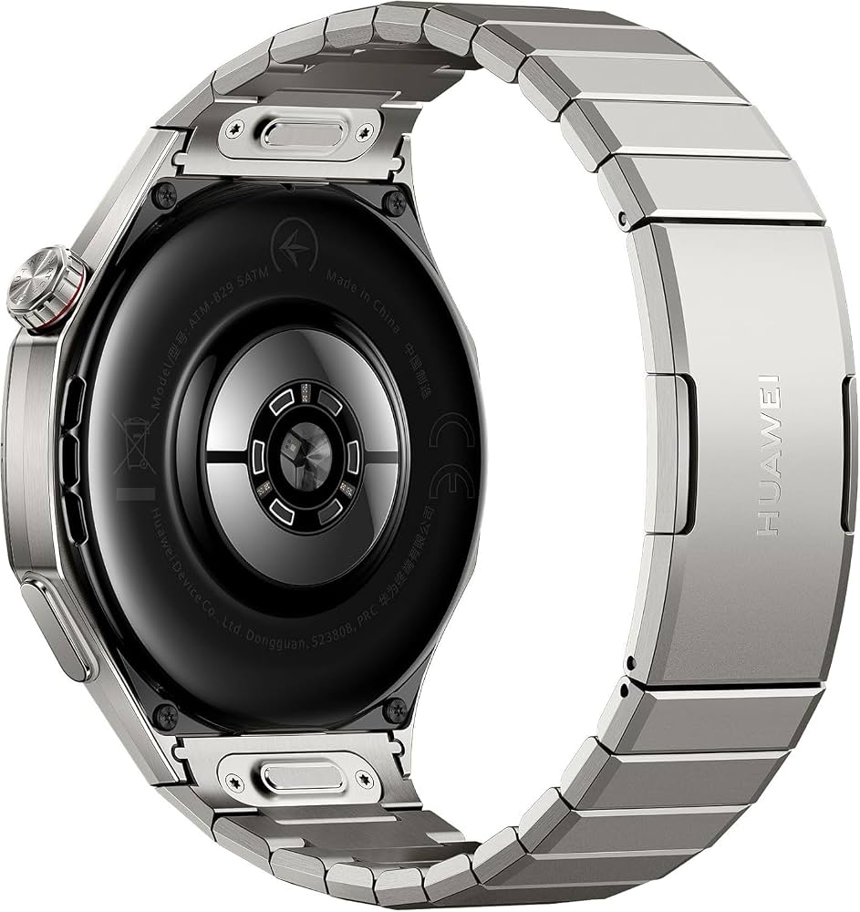 Huawei Gt6 Pro - Titanium Smart Watch, 46mm, Upto 21 Days Battery Life, Smart Watches with 100+ Sports Mode, Cycling, iOS & Android Compatible, Health Monitoring - Unboxed