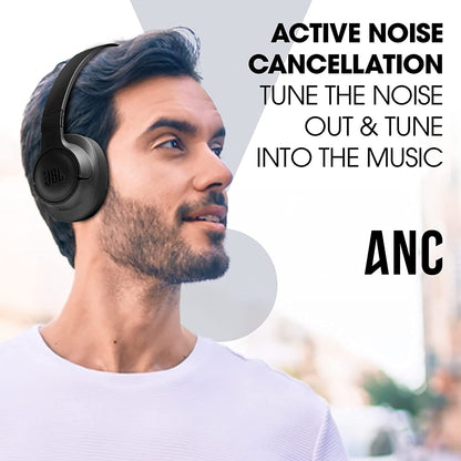 JBL Tune 760NC, Over Ear Active Noise Cancellation Headphones with Mic - Unboxed