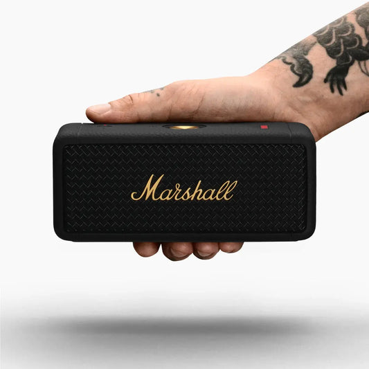 Marshall Emberton II Compact Portable Bluetooth Speaker with 30+ Hours of Playtime, (360° Sound), Dust & Waterproof (IP67) Dabbakhul