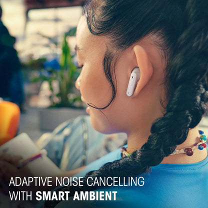 JBL New Launch Tune Flex 2 TWS, ANC Earbuds, 48Hr Playtime,Dual Connect, Ambient Aware, Relax Mode, Customized EQ with Headphones App, 6 Mics for Clear Calls, Spatial Sound, Personi-Fi 3.0 (Black) Dabbakhul