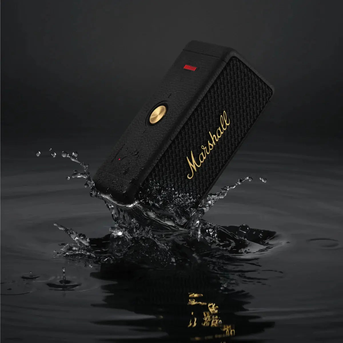 Marshall Emberton II Compact Portable Bluetooth Speaker with 30+ Hours of Playtime, (360° Sound), Dust & Waterproof (IP67) Dabbakhul