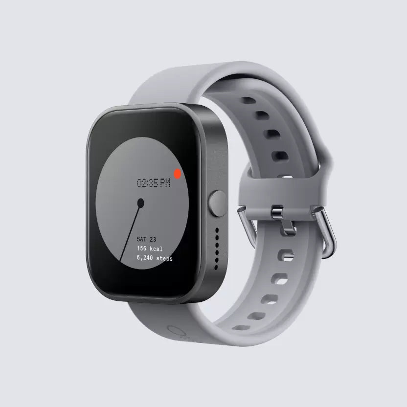 Nothing CMF Watch Pro, 1.96 AMOLED, BT calling with AI noise reduction, GPS, Metallic Grey Smartwatch - Unboxed