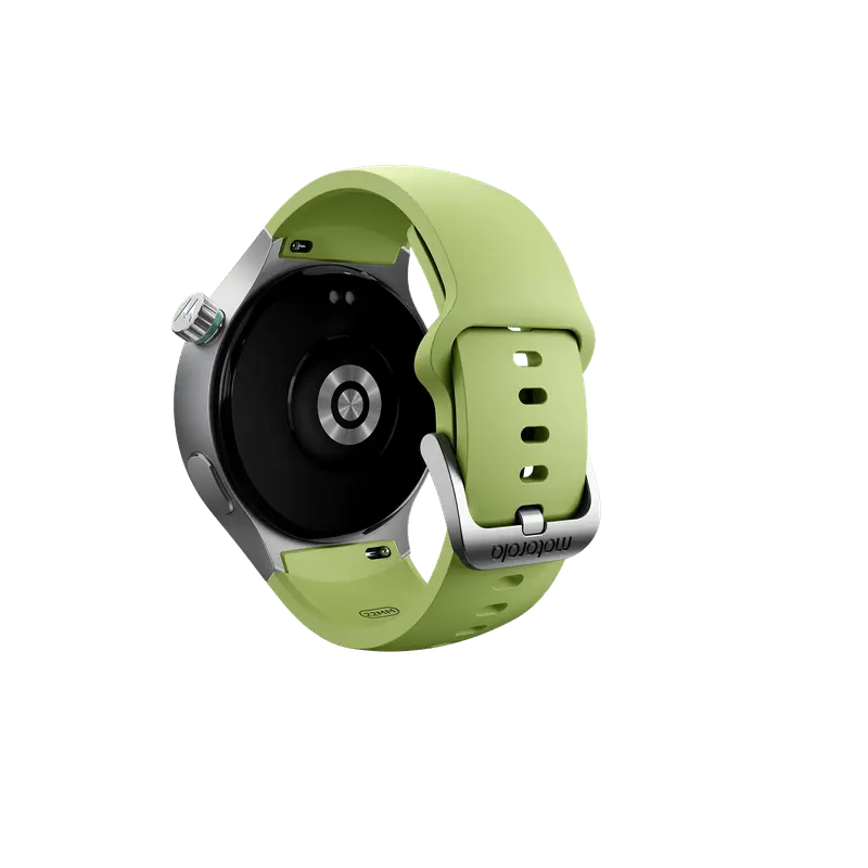 MOTOROLA Moto Watch 1.4" OLED, AOD, Dual band GPS, 2026 Model Android only Smartwatch l
Free Size) Dabbakhul