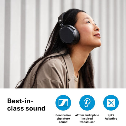 Sennheiser Momentum 4 Wireless Headphones - Over Ear Headset for Crystal-Clear Calls with Adaptive Noise Cancellation - Unboxed