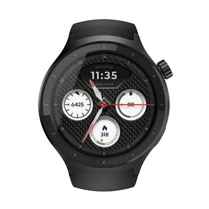 MOTOROLA Moto Watch 1.4" OLED, AOD, Dual band GPS, 2026 Model Android only Smartwatch l
Free Size) Dabbakhul