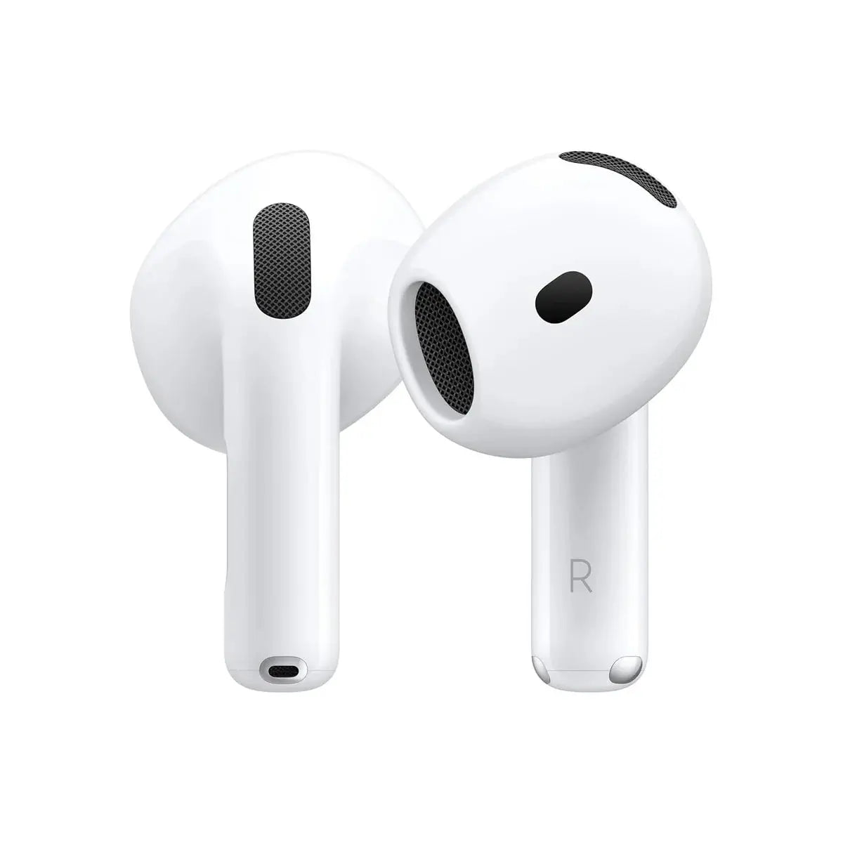 Apple AirPods 4 Wireless Earbuds, Bluetooth Headphones, Personalised Spatial Audio, Sweat and Water Resistant, USB-C Charging Case, H2 Chip, Up to 30 Hours of Battery Life, Effortless Setup for iPhone Dabbakhul