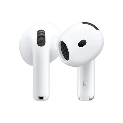 Apple AirPods 4 Wireless Earbuds, Bluetooth Headphones, Personalised Spatial Audio, Sweat and Water Resistant, USB-C Charging Case, H2 Chip, Up to 30 Hours of Battery Life, Effortless Setup for iPhone Dabbakhul