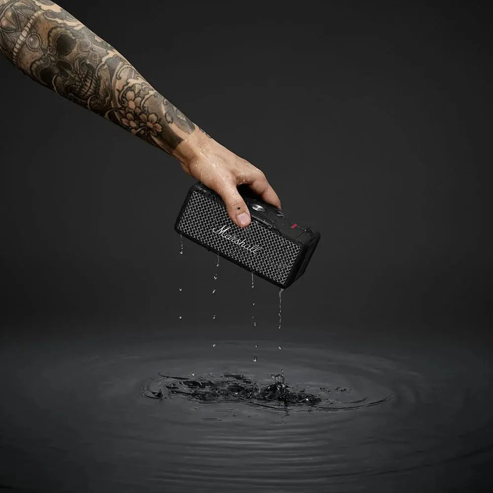 Marshall Emberton II Compact Portable Bluetooth Speaker with 30+ Hours of Playtime, (360° Sound), Dust & Waterproof (IP67) Dabbakhul