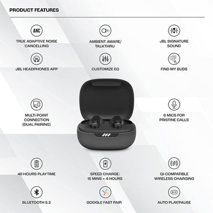 JBL Live Pro 2 True Wireless in Ear Earbuds ANC Earbuds - Unboxed