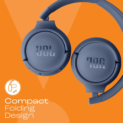 JBL Tune 520BT Wireless On Ear Headphones with Mic, Pure Bass Sound, Upto 57 Hrs Playtime -Unboxed