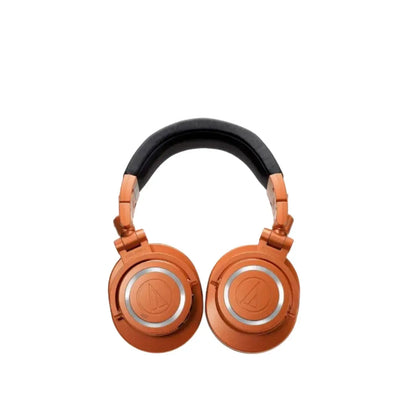 Audio-Technica ATH-M50xBT2MO Wireless Over-Ear Headphones, Lantern Glow Metallic Orange Dabbakhul