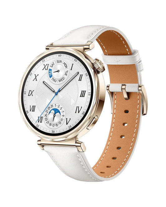 HUAWEI Watch GT 5 41mm Smartwatch, Up to 7 Days Battery Life, iOS & Android Compatible,Built in Maps, Pro-Level Sports Call&Message Reply - Gold Dabbakhul