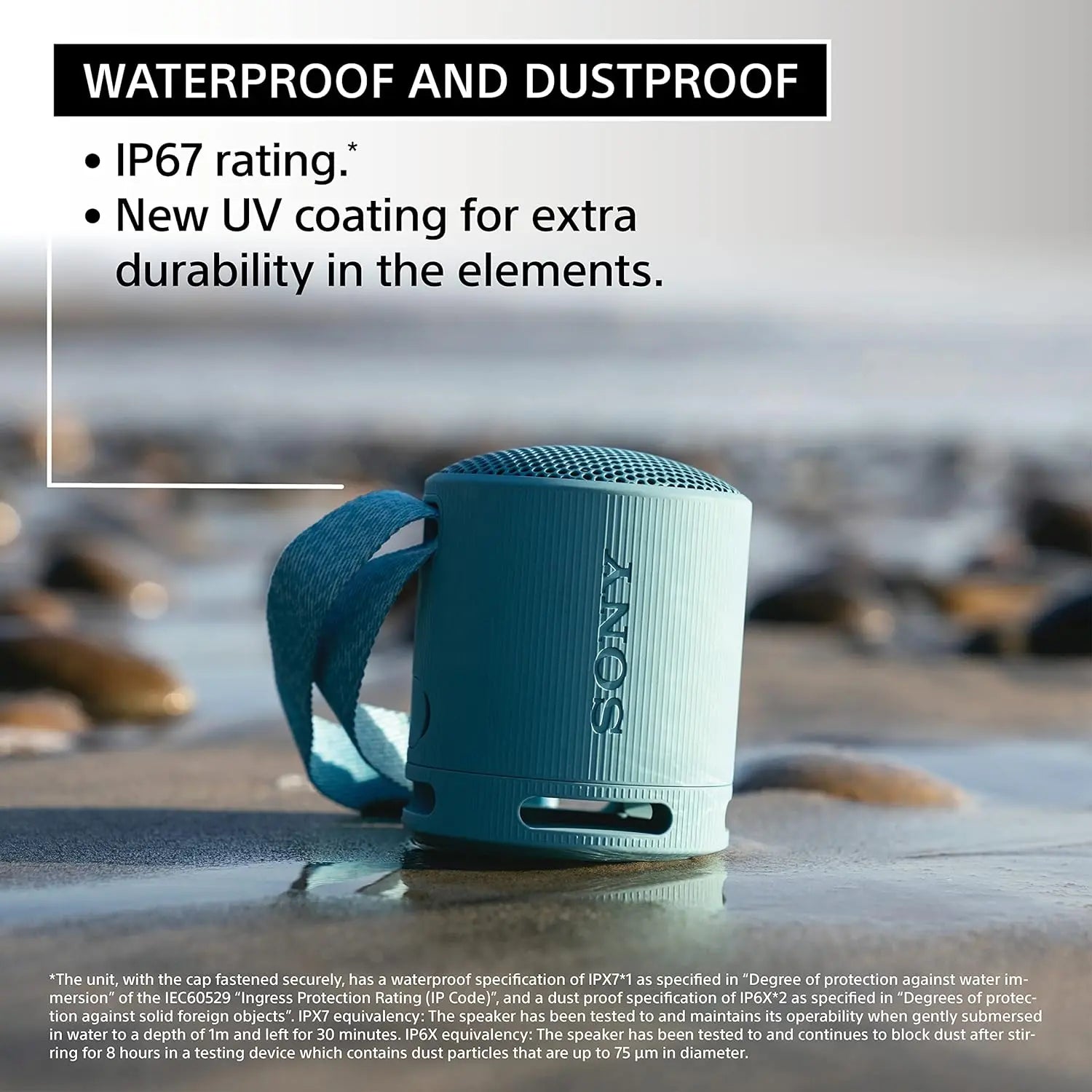 Sony SRS-XB100 Wireless Bluetooth Portable Lightweight Super-Compact Travel Speaker Dabbakhul