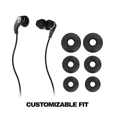 Skullcandy - Set USB-C, Noise Isolating, Call and Track Control, Works with iPhone and Android Wired Headset (Black, In the Ear) Dabbakhul