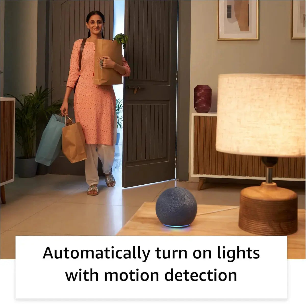 Amazon Echo Dot (5th Gen) | Smart speaker with Bigger sound, Motion Detection, Temperature Sensor, Alexa and Bluetooth Dabbakhul