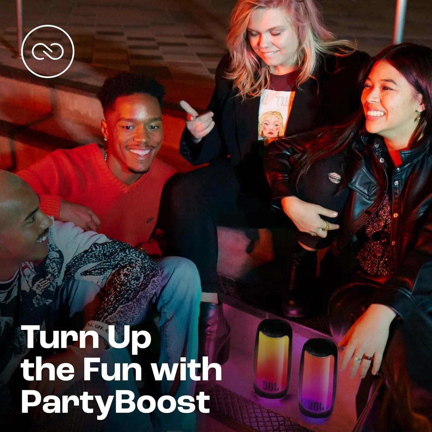 JBL Pulse 5, Wireless Portable Bluetooth Speaker, 40 Watt, Customized 360° Lightshow Portable App, Pro Sound, Deep Bass, 12 Hours Playtime, PartyBoost, IP67 Waterproof & Dustproof Dabbakhul