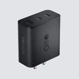 CMF by Nothing 140 W Power GaN 5 A 3 Port Mobile Charger with Detachable Cable (Dark Grey, Cable Included) Dabbakhul