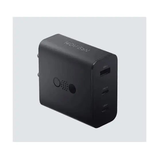 CMF by Nothing 140 W Power GaN 5 A 3 Port Mobile Charger with Detachable Cable (Dark Grey, Cable Included) Dabbakhul