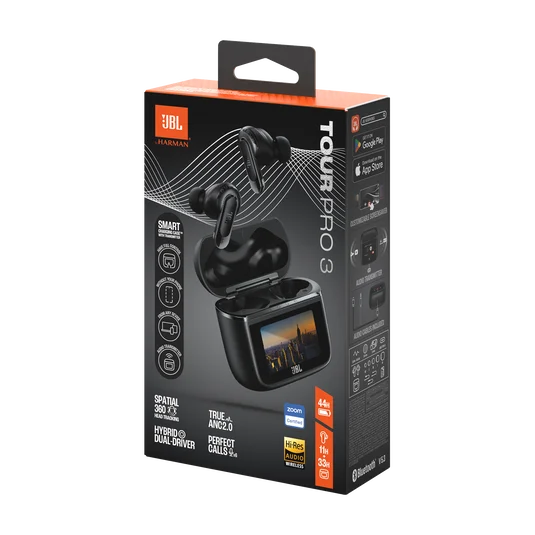 JBL Tour Pro 3 Earbuds with ANC 2.0, Hi-Res LDAC Audio, 6
Mics, upto 44hrs of Playtime Bluetooth Headset (Latte, True Wireless)