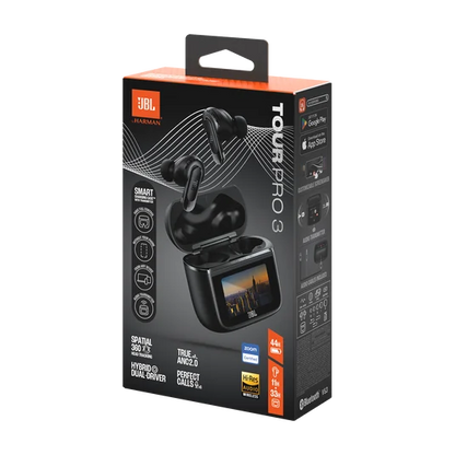 JBL Tour Pro 3 Earbuds with ANC 2.0, Hi-Res LDAC Audio, 6
Mics, upto 44hrs of Playtime Bluetooth Headset (Latte, True Wireless)