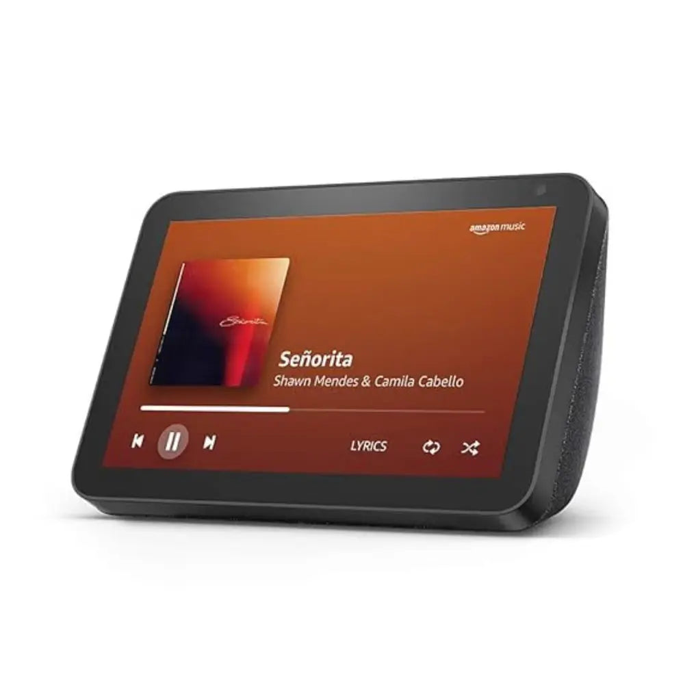 Echo Show 8 (1st Gen, 2020 release) - Smart speaker with 8" HD screen, stereo sound & hands-free entertainment with Alexa Dabbakhul
