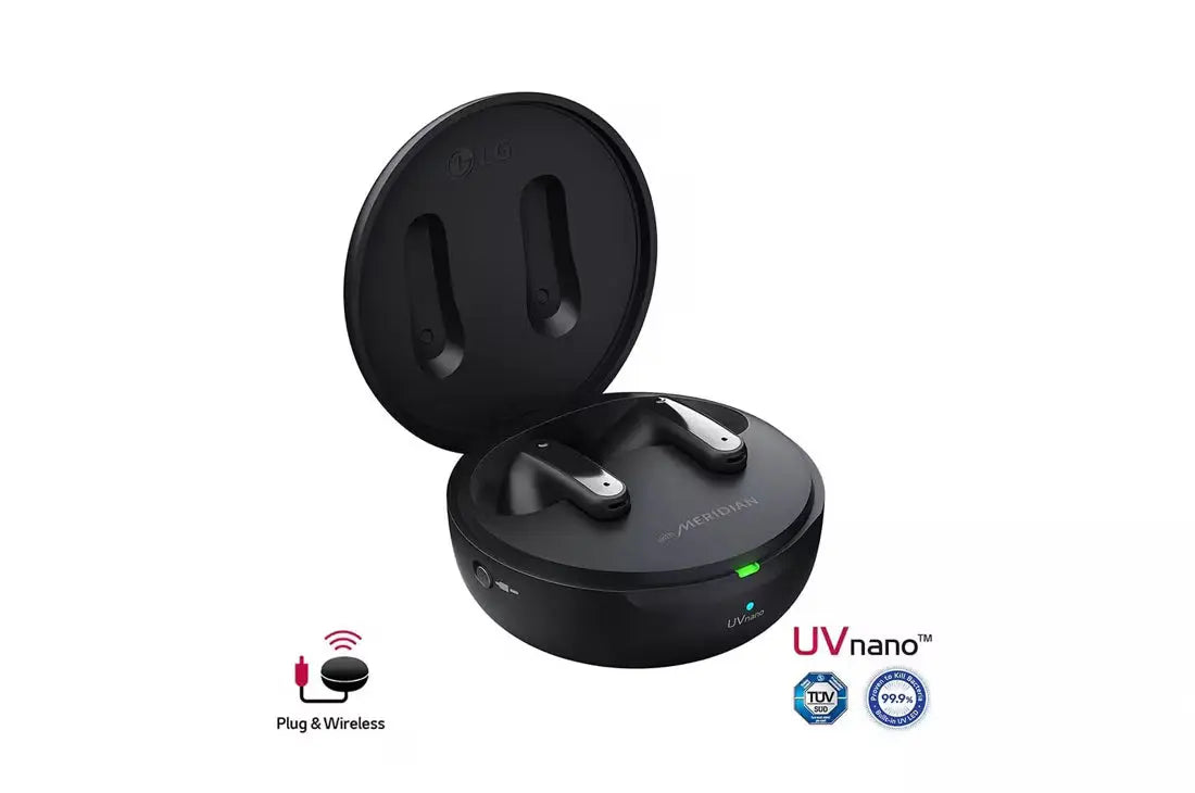 LG TONE Free FP7C – Plug & Wireless True Wireless Bluetooth® Uvnano Earbuds Dabbakhul
