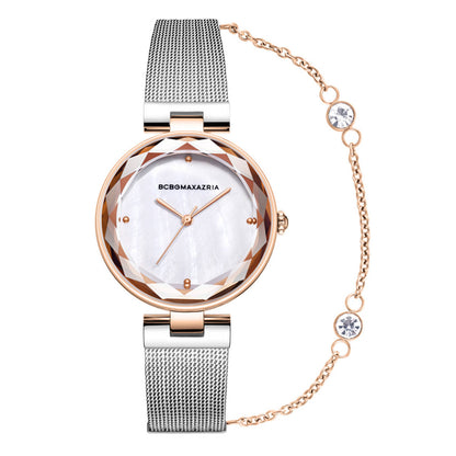 BCBGMAXAZRIA Quartz Mother-of-Pearl Dial Women's Watch (resembling model BG50679002 or BG50679003