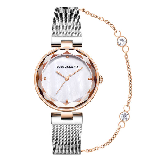 BCBGMAXAZRIA Quartz Mother-of-Pearl Dial Women's Watch (resembling model BG50679002 or BG50679003