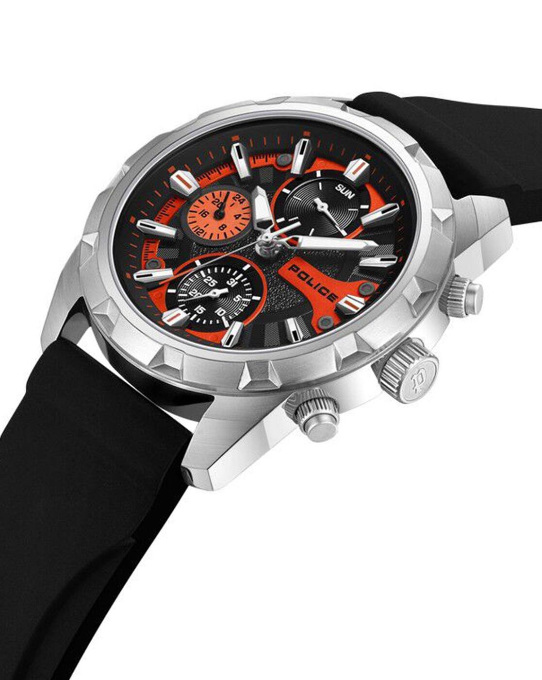 Police Quartz Multifunction Mulitcoloured Dial Watch for Men