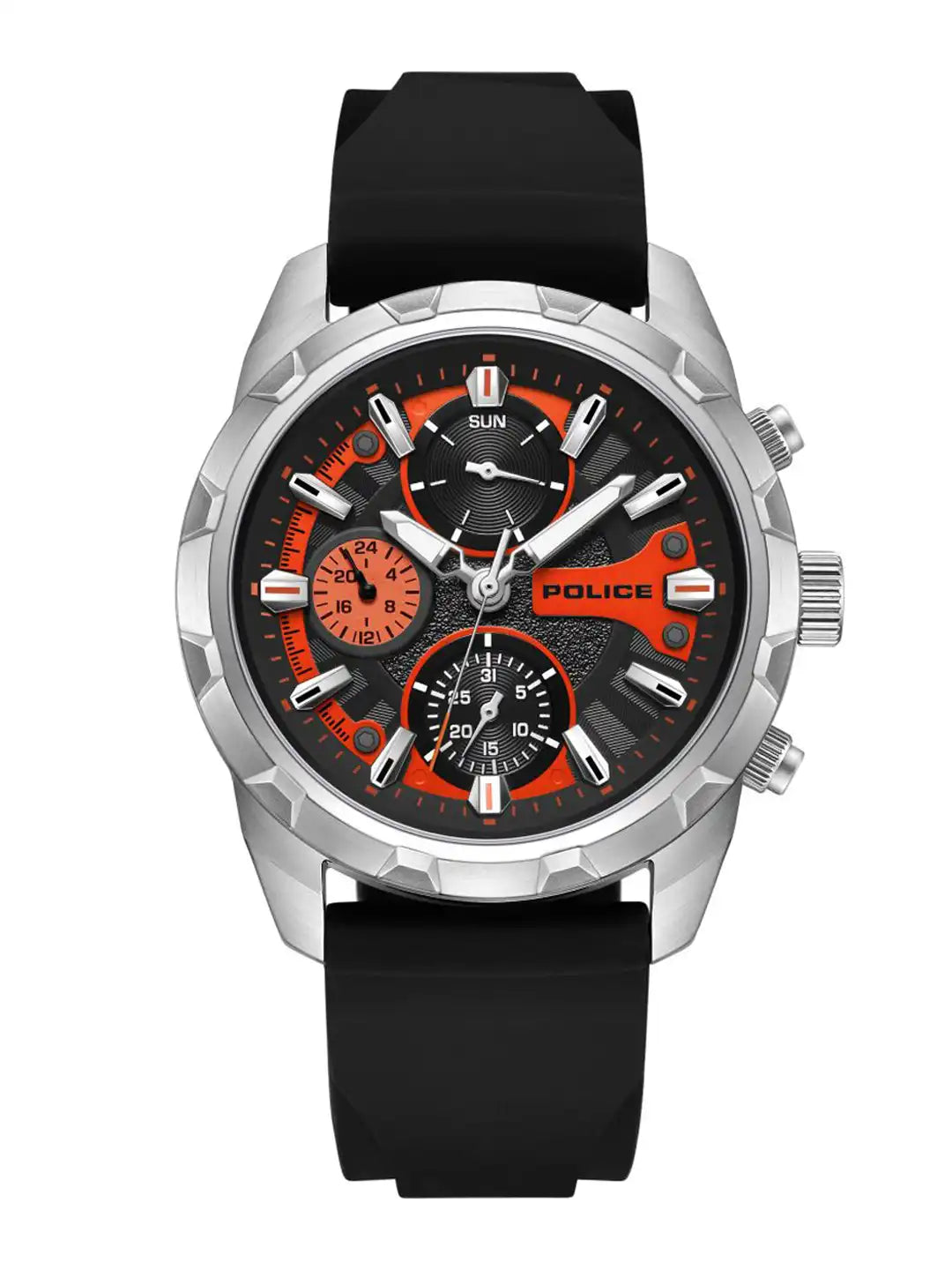 Police Quartz Multifunction Mulitcoloured Dial Watch for Men