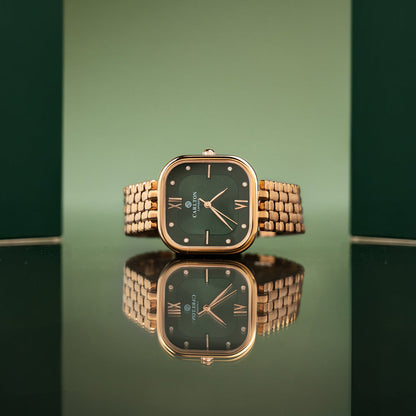 CARLTON LONDON 
Chelsea Analog Watch - For Women CLSSCDGRN