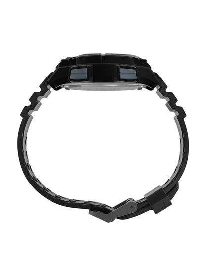 Timex
Black Resin Round Watch Tw5M64800E6 (Large)