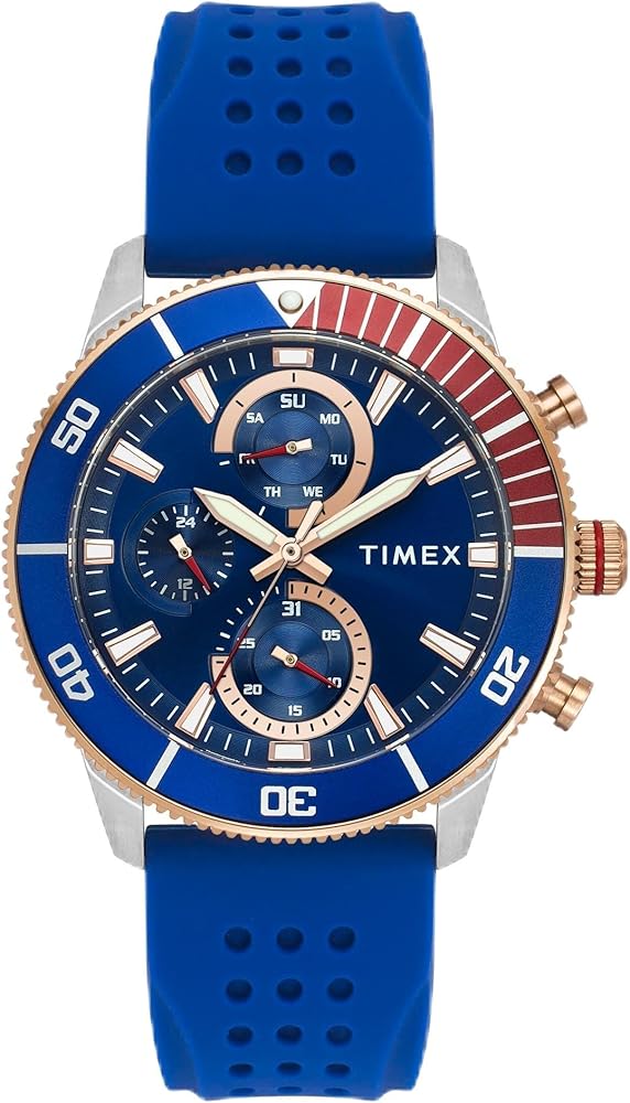 TIMEX Blue Round Dial Analog Men's Watch - TWEG272SMU01