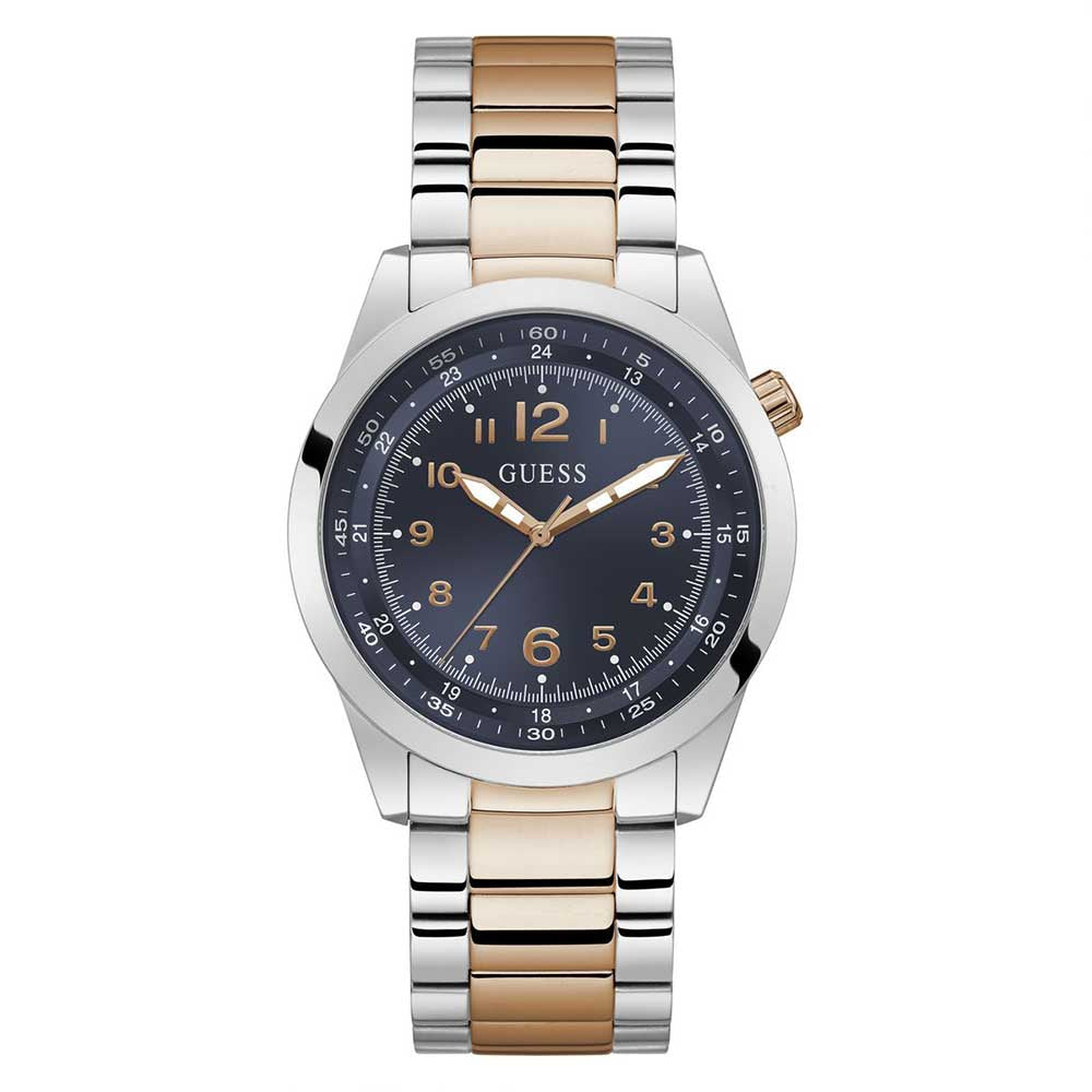 Guess Fashion
Guess Women Silver Rectangular Dial Analog Watch - U1424L1M (M)