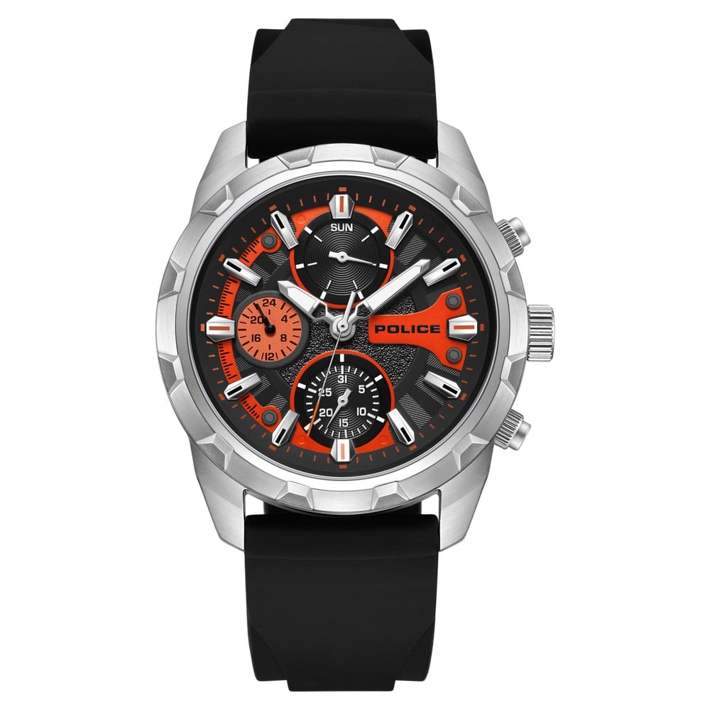 Police Quartz Multifunction Mulitcoloured Dial Watch for Men