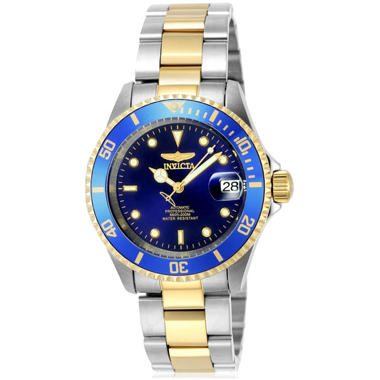 Invicta Pro Diver Unisex Wrist Watch Stainless Steel Automatic Blue Dial - 8928OB